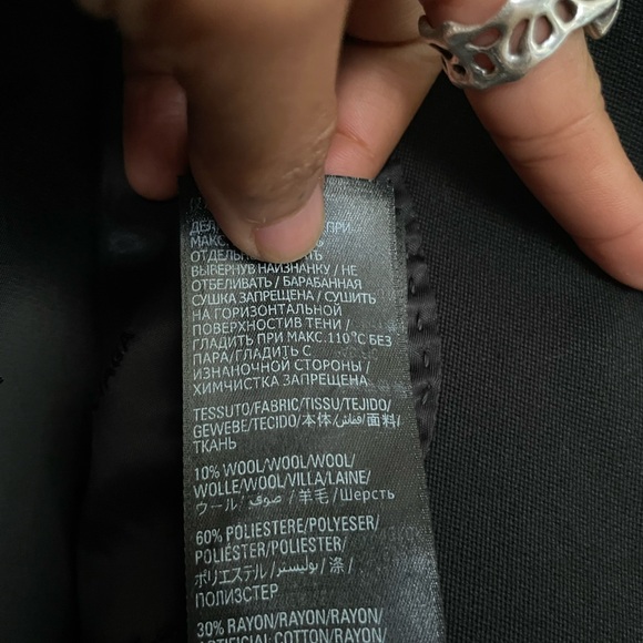 Balenciaga Double-breast Folded Blazer. - Picture 9 of 13